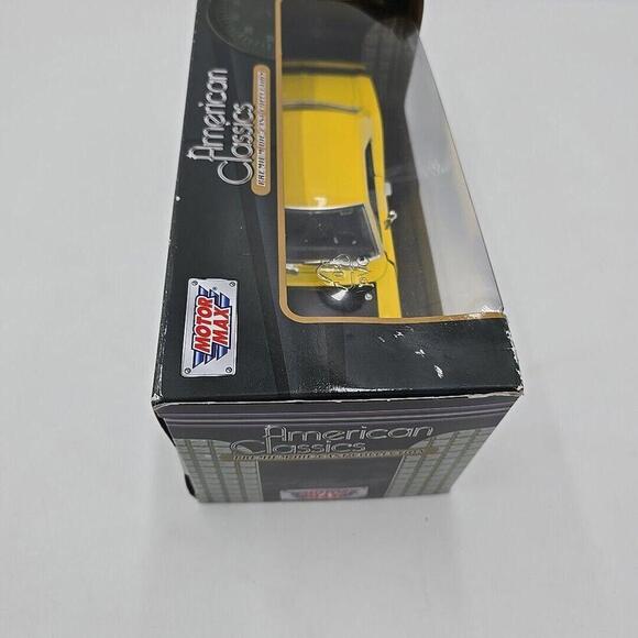 (New) 1969‎ Dodge Coronet Super Bee Yellow Motor Max 1:24 Diecast Model 73315 - Picture 5 of 8